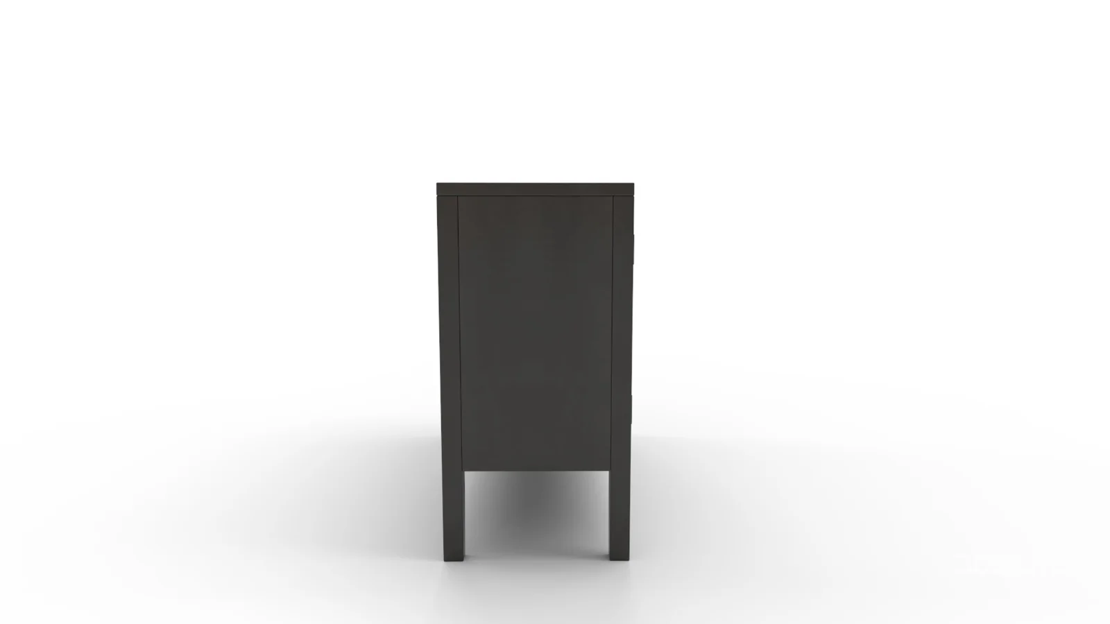 TallSolidWood Door Accent Cabinet Image 4