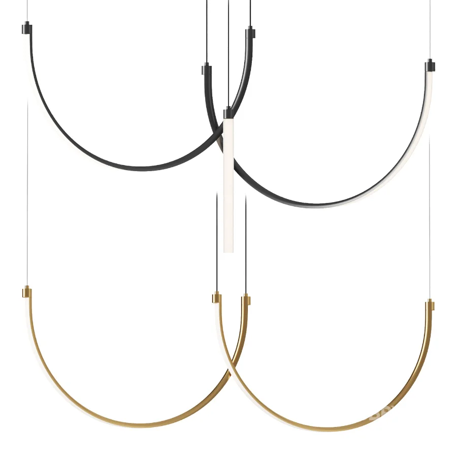 Line Led Chandelier 3 Image 4