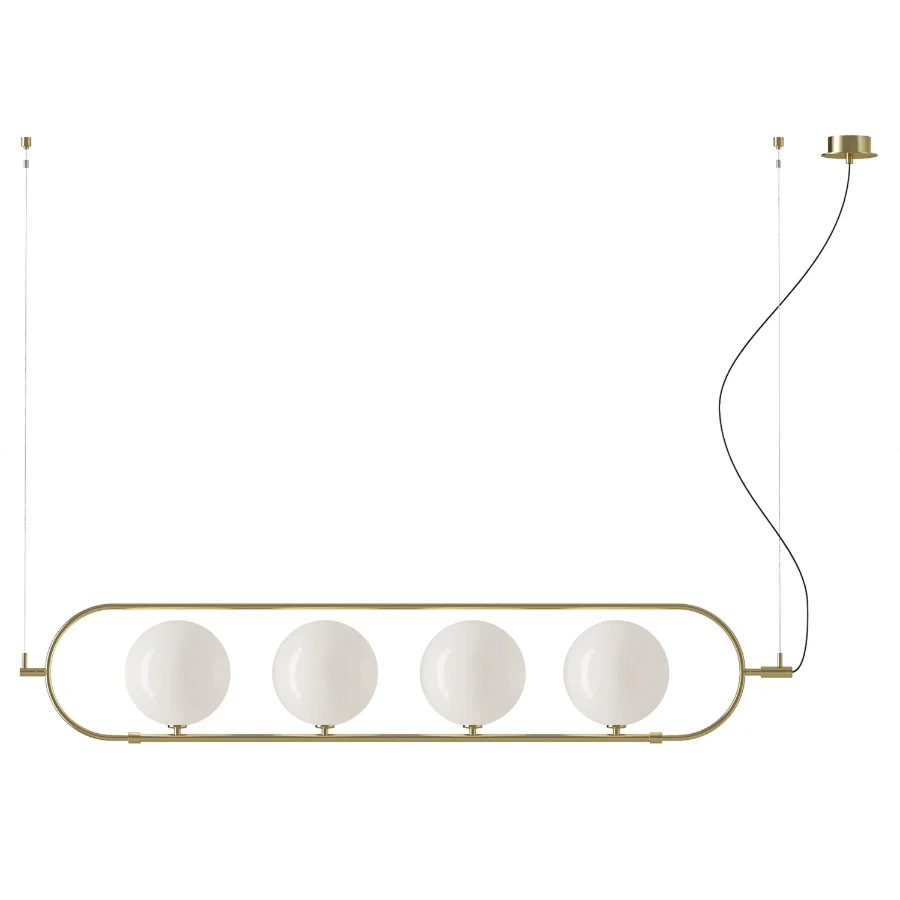 Abbacus pendant long lamp by Aromas Image 2