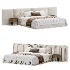 Modern Double Bed 08 - Thumbnail 1