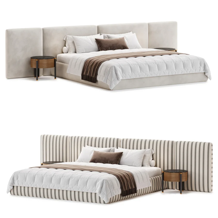Modern Double Bed 08 Image 1