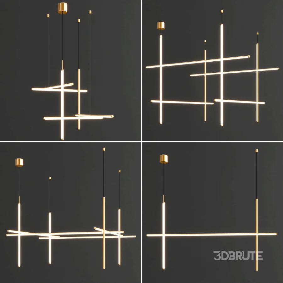 Coordinates LED Chandelier collection Image 4