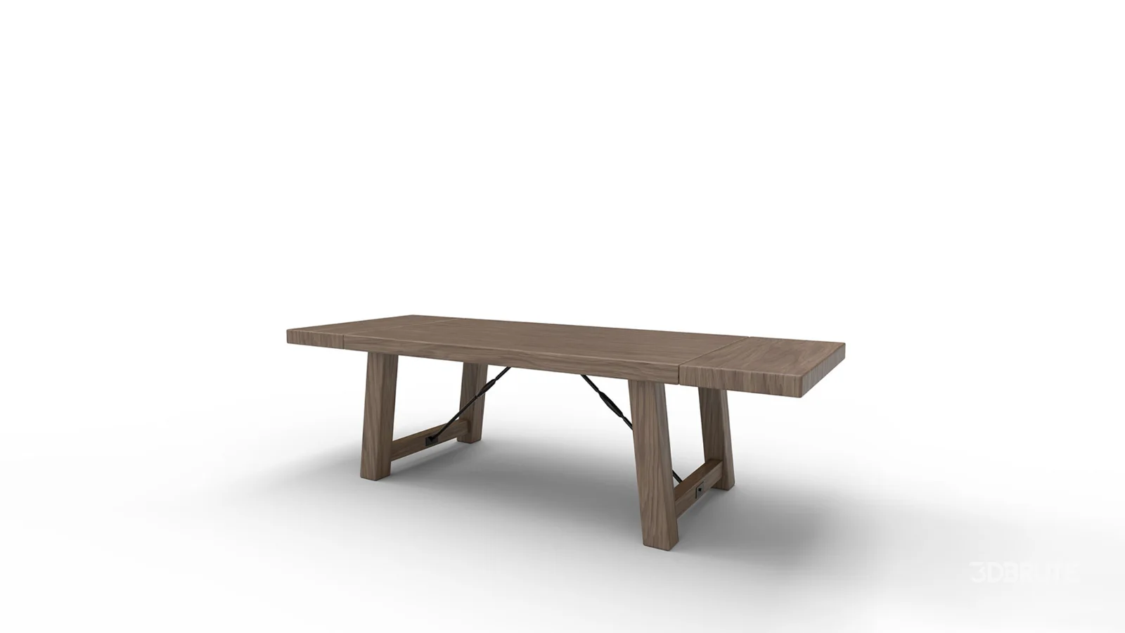 Tuscany Solid Wood Dining Table Image 1