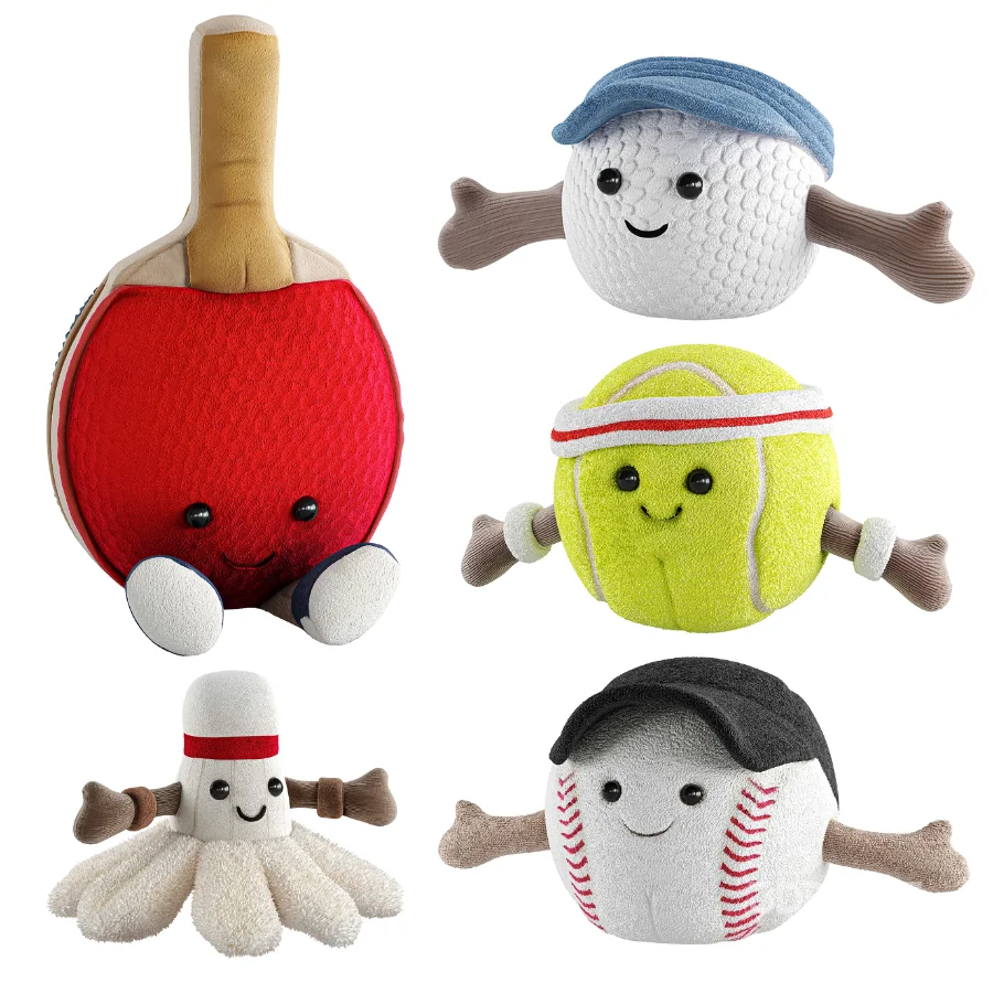 Plush Toys Set 43 -Sports ball Image 1