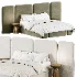 Arcadia Warm Ivory Queen Bed - Thumbnail 3