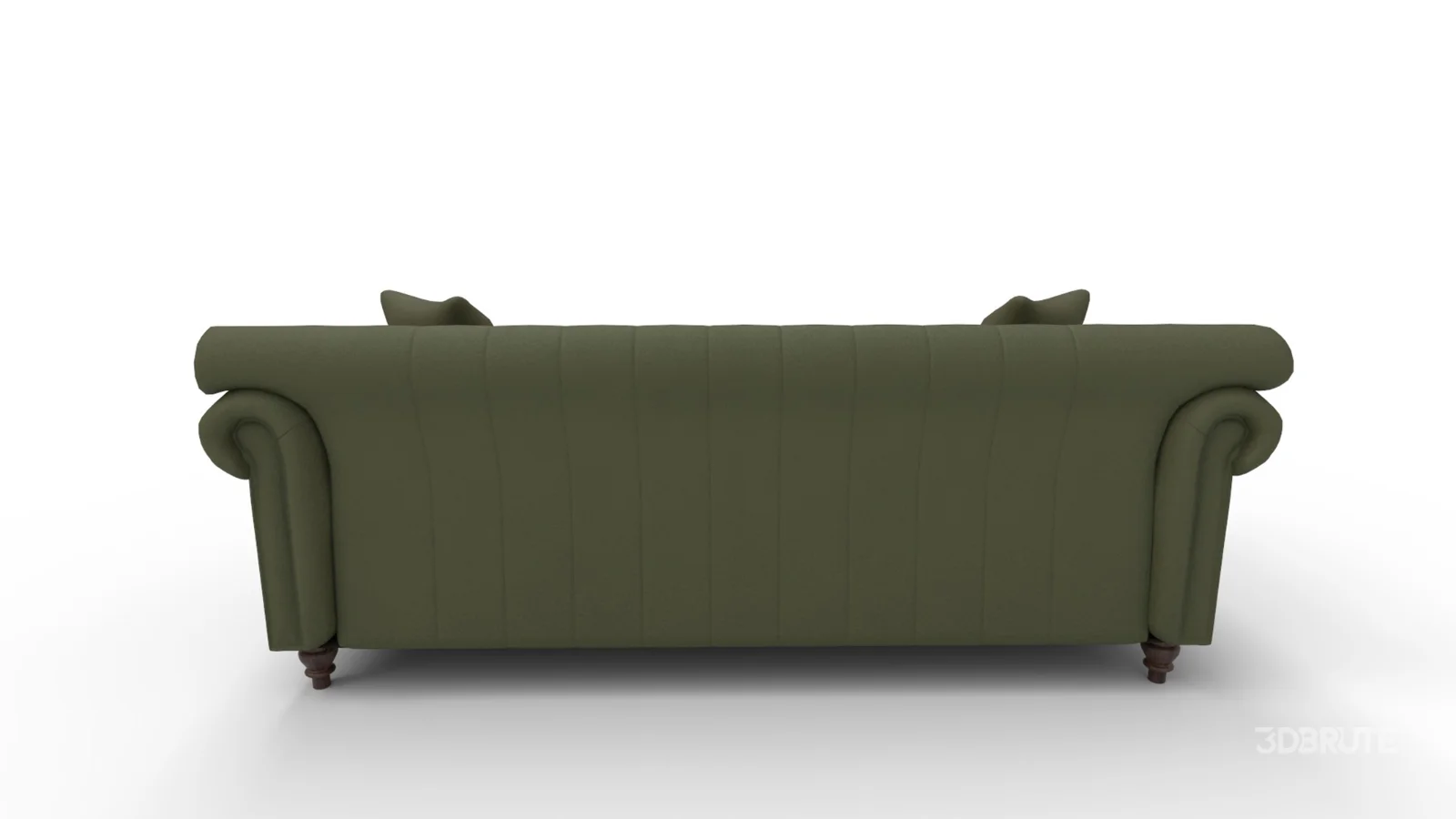 Eva Green Velvet Sofa Image 2