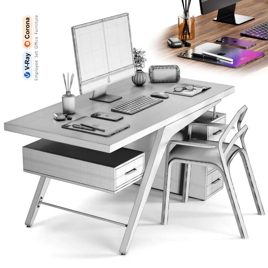 Employee Set Office Furniture Image 6