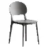 Modern Indoor-Outdoor Plastic Side Chair - Thumbnail 4