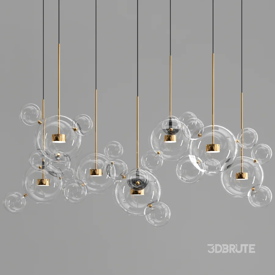 Bolle Bubble LED Pendant Lamp Image 3