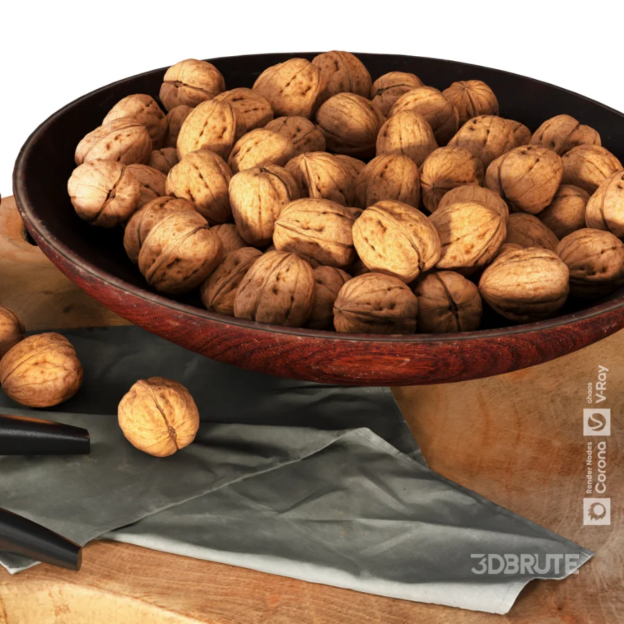 Walnut and Hazelnut Plate Image 4