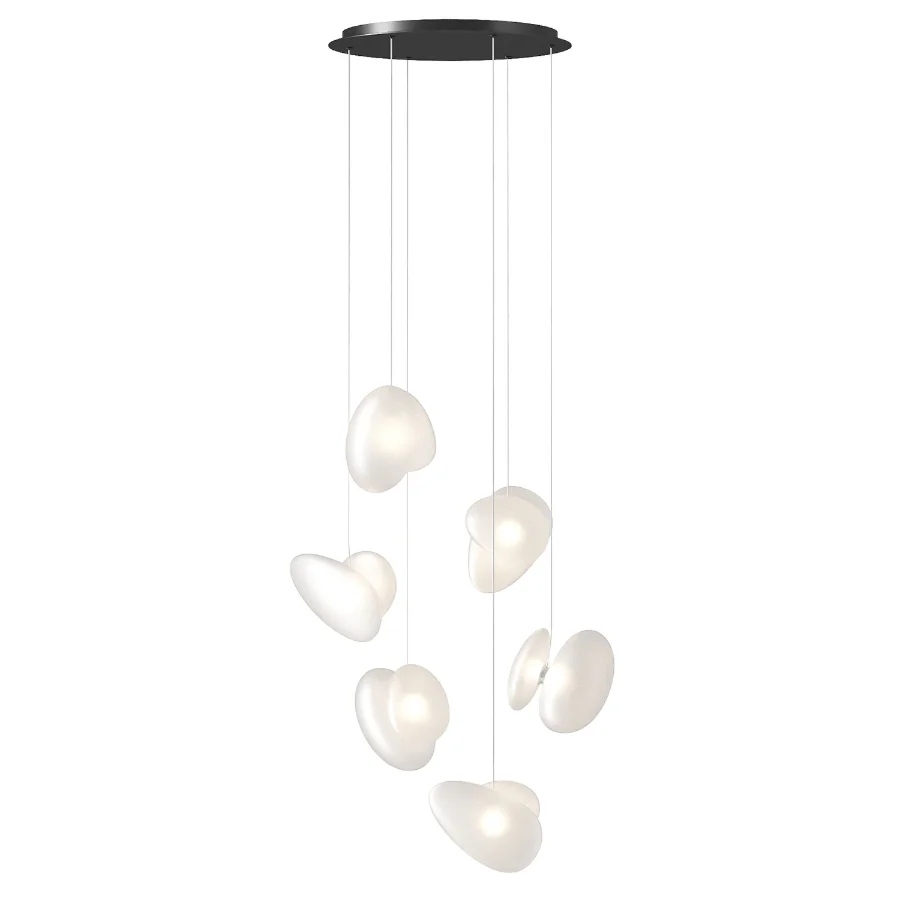 Pebble Linear 04 Chandelier Image 4