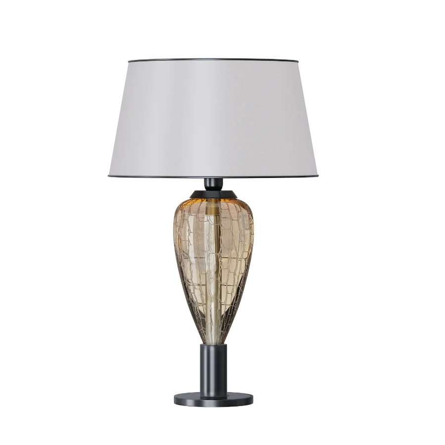 Transparent Honeycomb Table Lamp Image 3