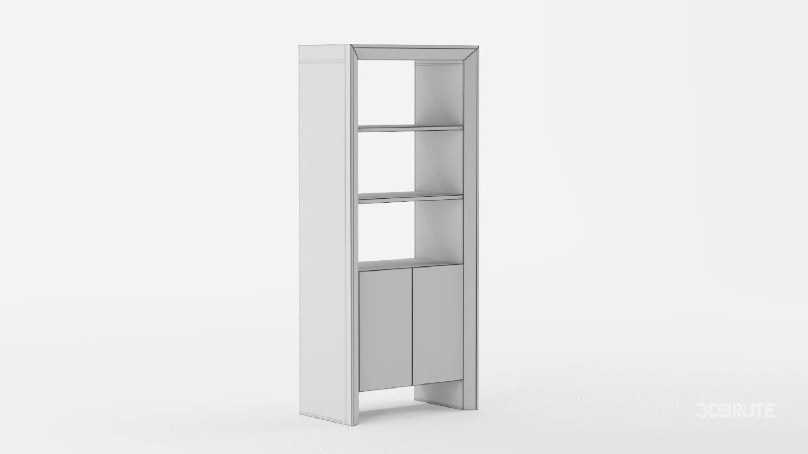 Baja Natural Storage Bookcase Image 11