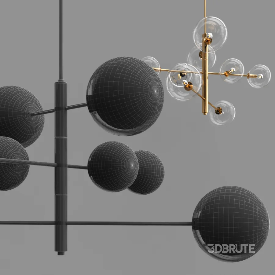 Pellet Chandelier Image 3