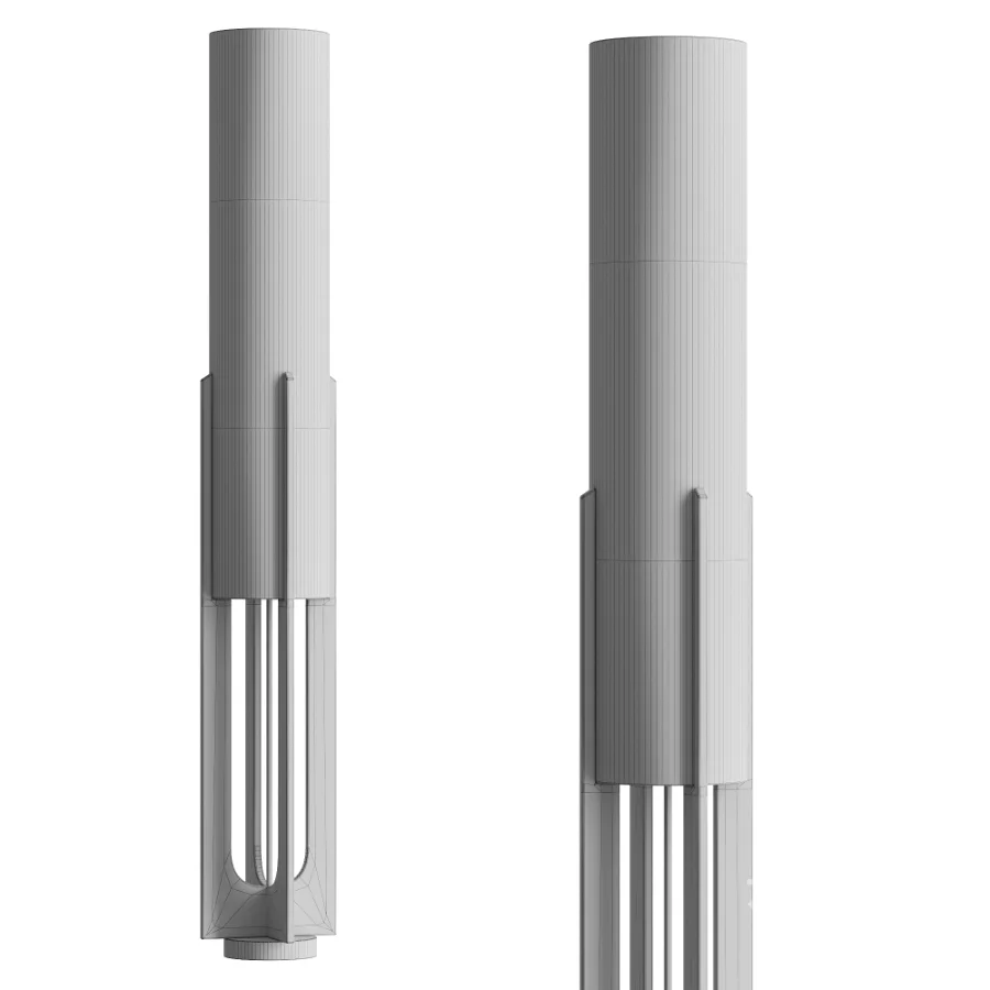 Mael Floor Lamps Warm Gold Image 3