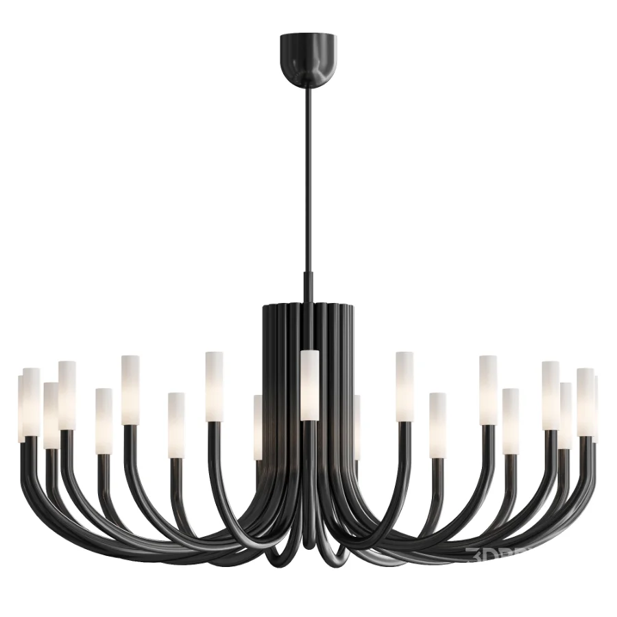 Rousseau Large Oval Chandelier Image 2