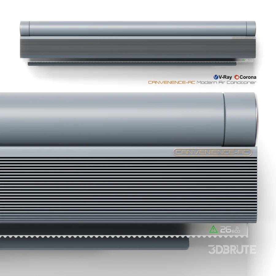CANVENENCE-AC Modern Air Conditioner Image 2