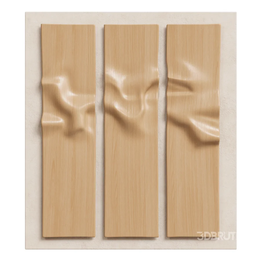 Modern Abstract Liquid Metal Wall Art 39 Image 5