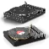 RYTM Modern Metalic Record Player - Thumbnail 5