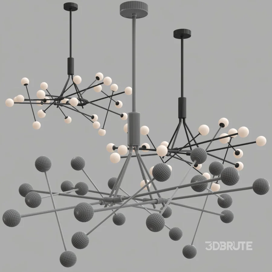 Moto LED Chandelier Image 2