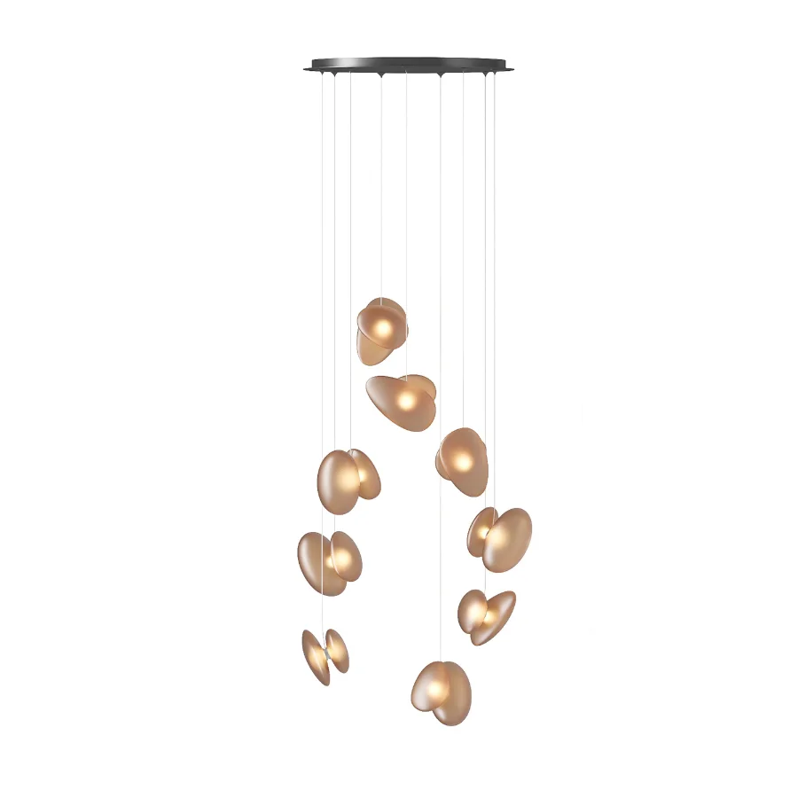 Pebble Linear 07 Chandelier Image 1