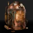 Steampunk Engine Game Ready Asset - Thumbnail 13
