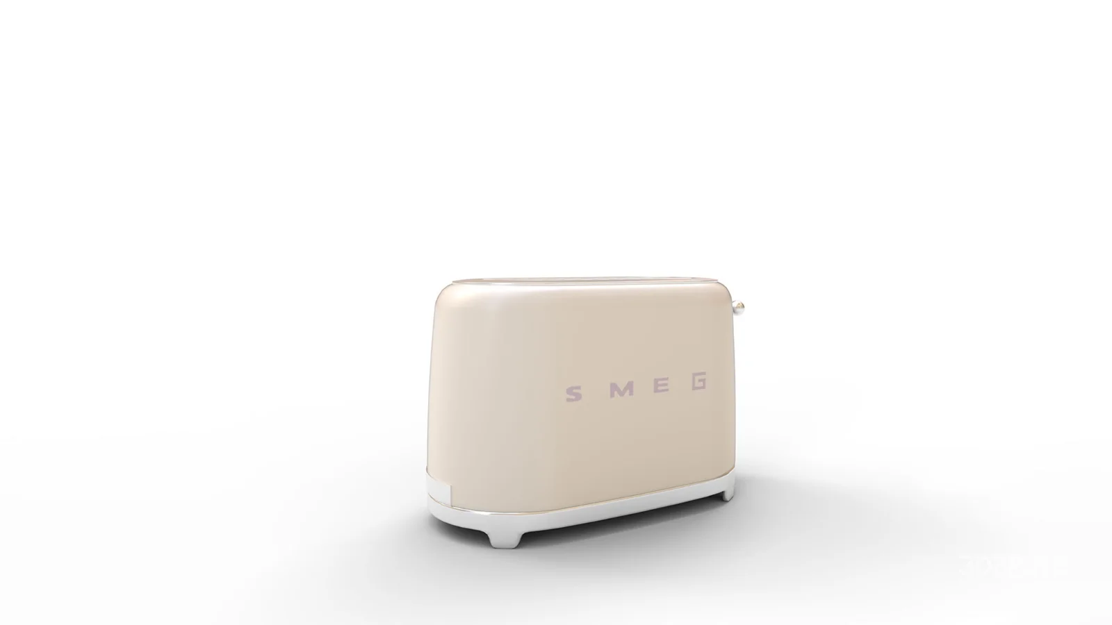 Smeg Toaster 2 Slice Cream Image 3