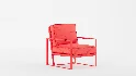 GainesTopGrainLeatherArmchair - Thumbnail 10