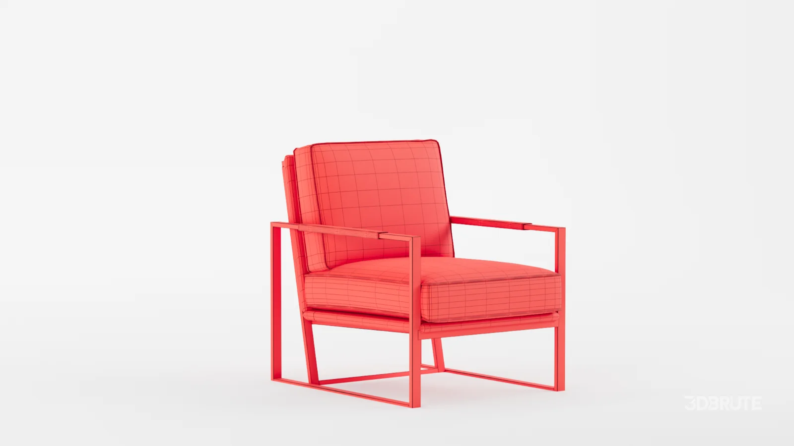 GainesTopGrainLeatherArmchair Image 10