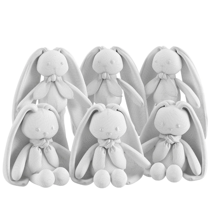 Plush toys set 35- Soft toy Kaloo Rabbit Image 4