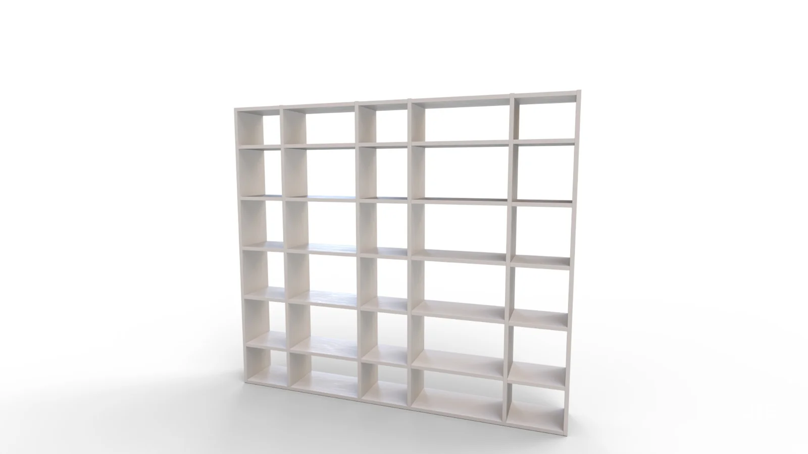 Aracelly Geometric Bookcase Image 10
