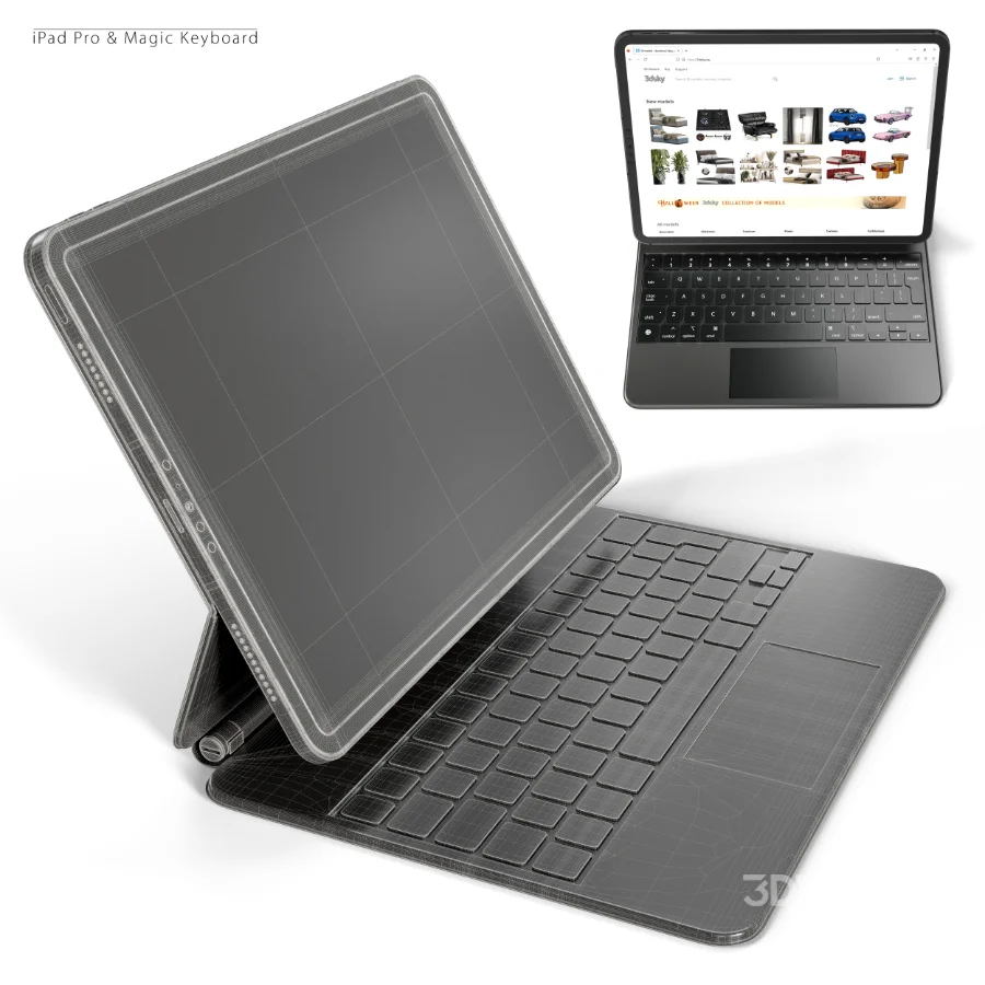 iPad Pro & Magic Keyboard Image 5