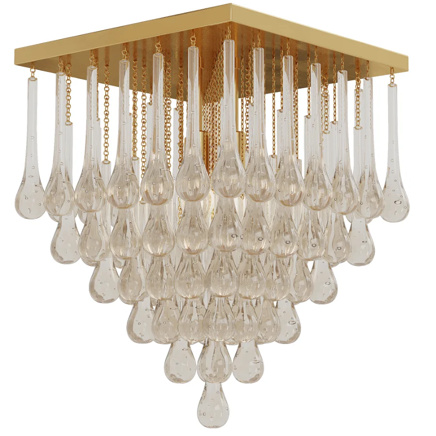 Square Chandelier set7 Image 1