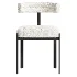 Industrial Velvet Dining Room Chair - Thumbnail 5