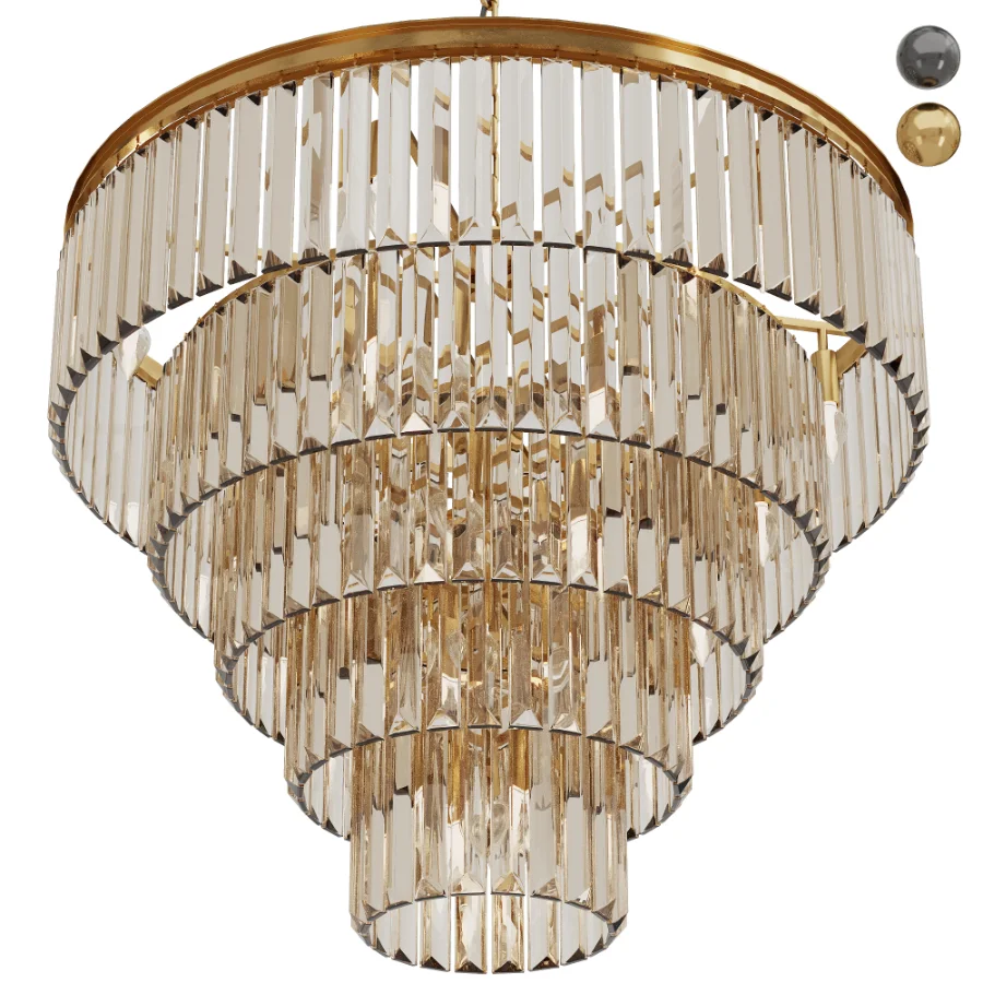 Leyland Tiered Round Chandelier Image 8