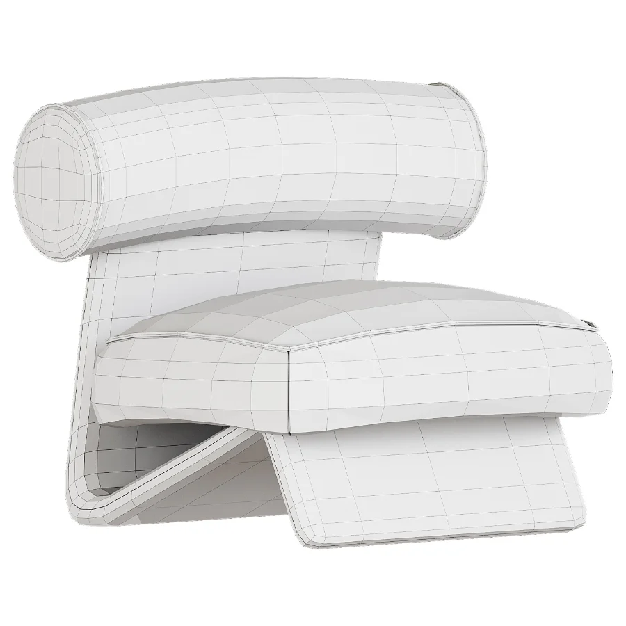 Floa Armchair by Gold Line Image 4