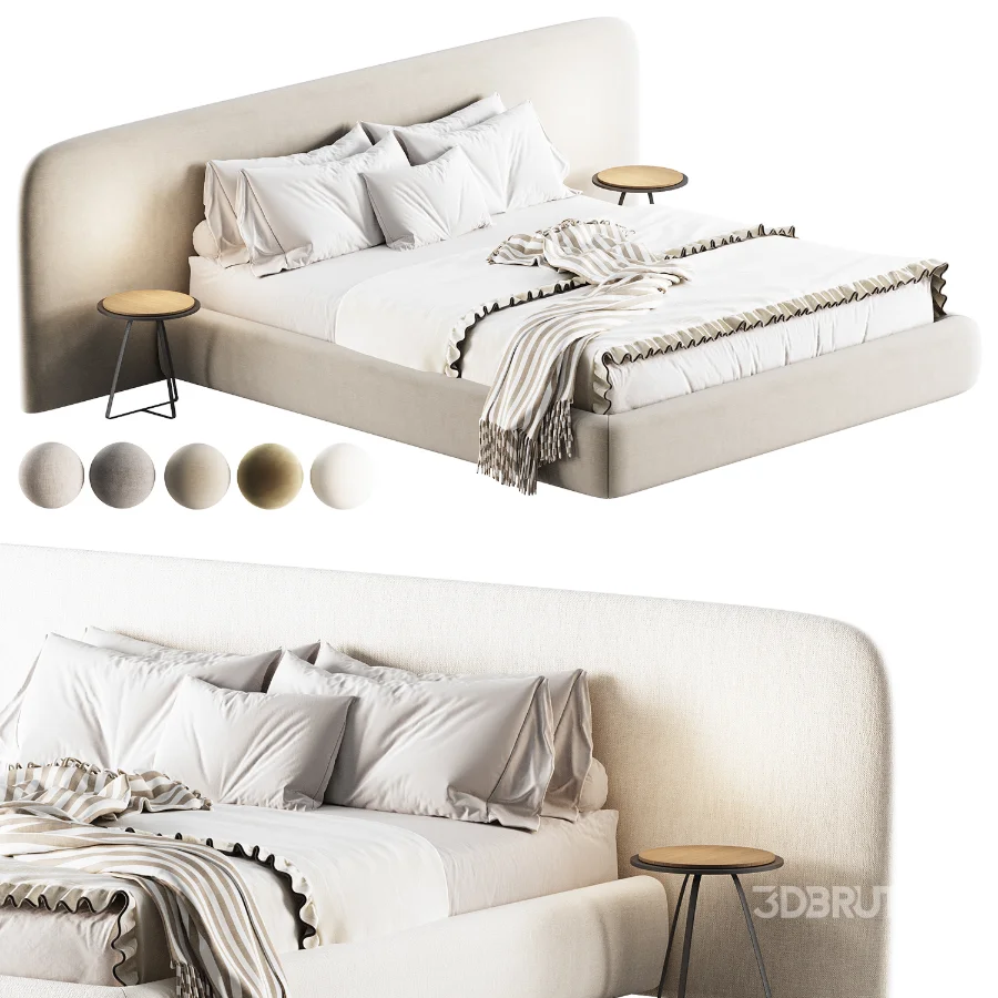 Modern Double bed 06 Image 3
