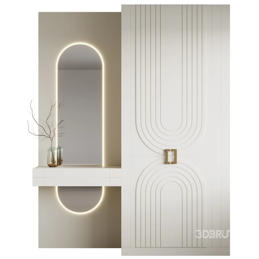 Neoclassical Style Hallway 22 Image 4