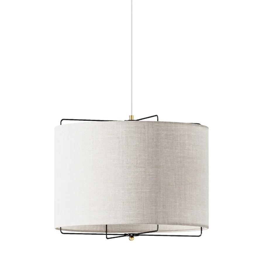 Linen Clouds Large Pendant Lamp Image 2