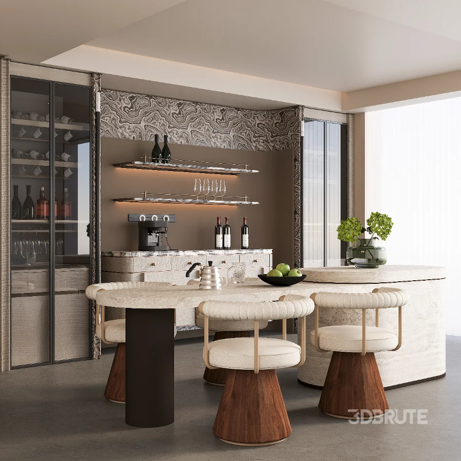 Modern dining room Image 1