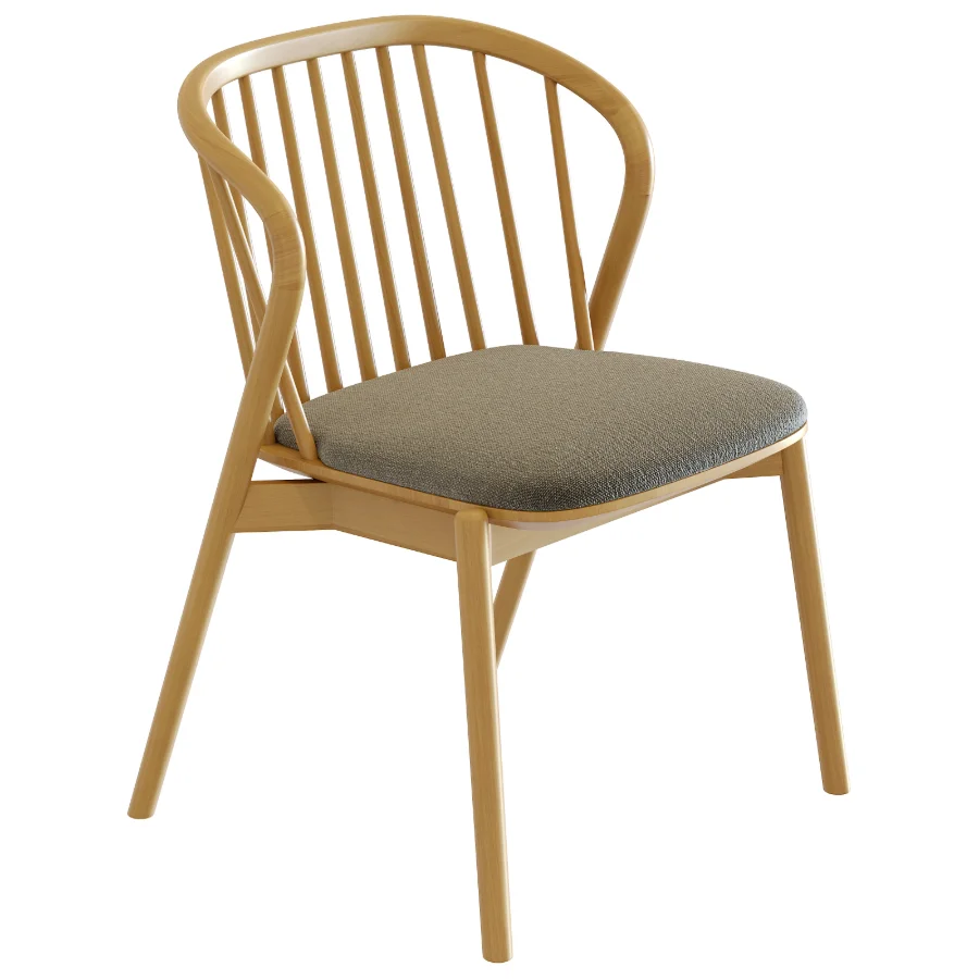 Oak Dining Chair Image 2