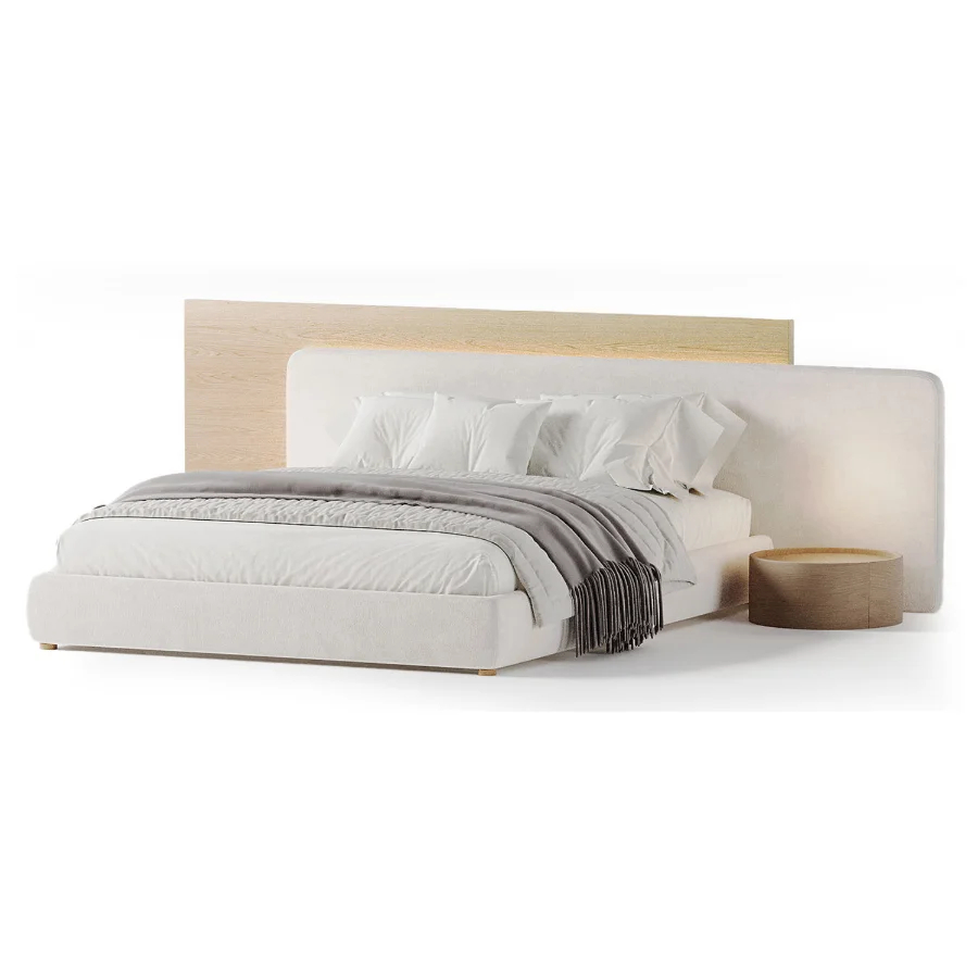 Modern Double Bed 04 Image 3