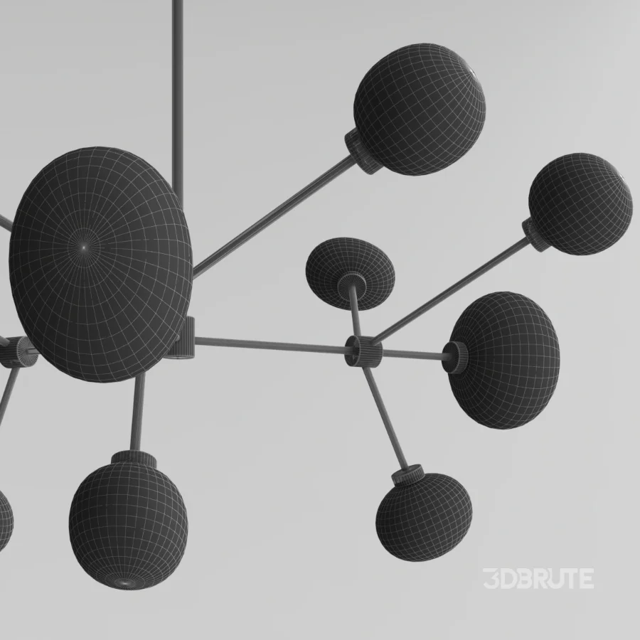 Module 8-Light Chandelier Image 4