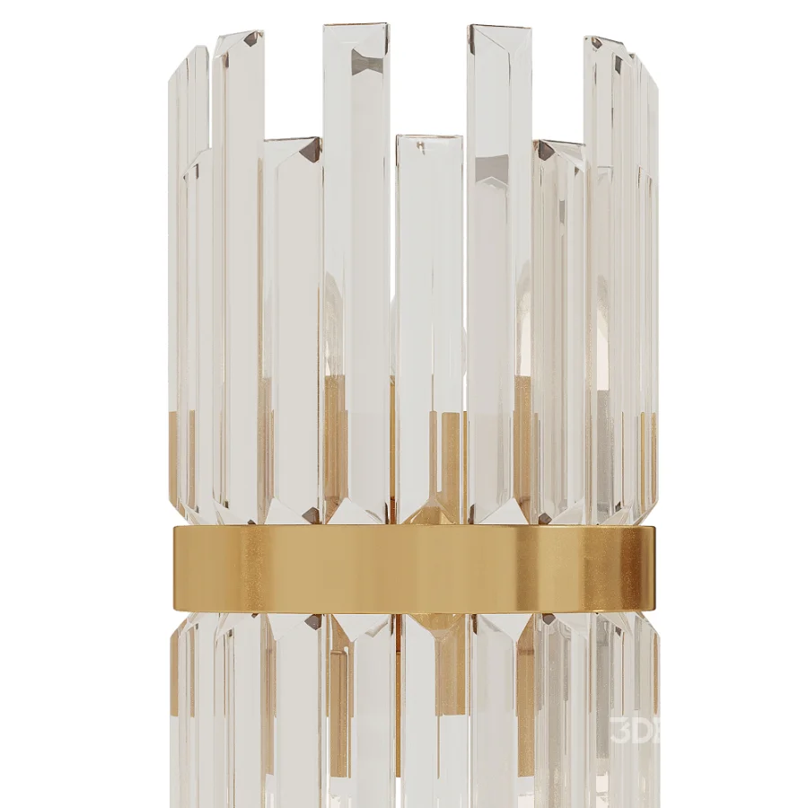 Gold Crystal Vanity Wall Light Image 6