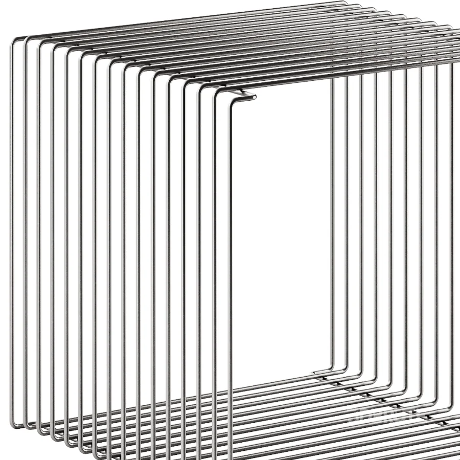 Metal Shelving Coffee Side Table by Ozon Image 3