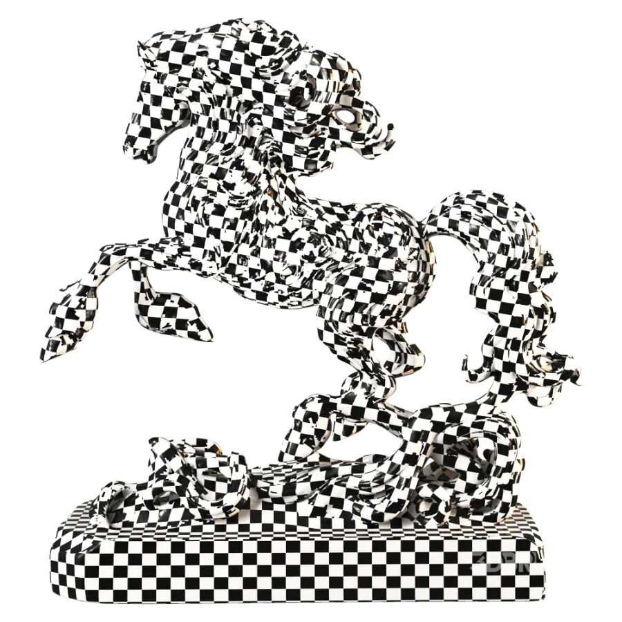Decorative Horse Statue for Interior Image 4