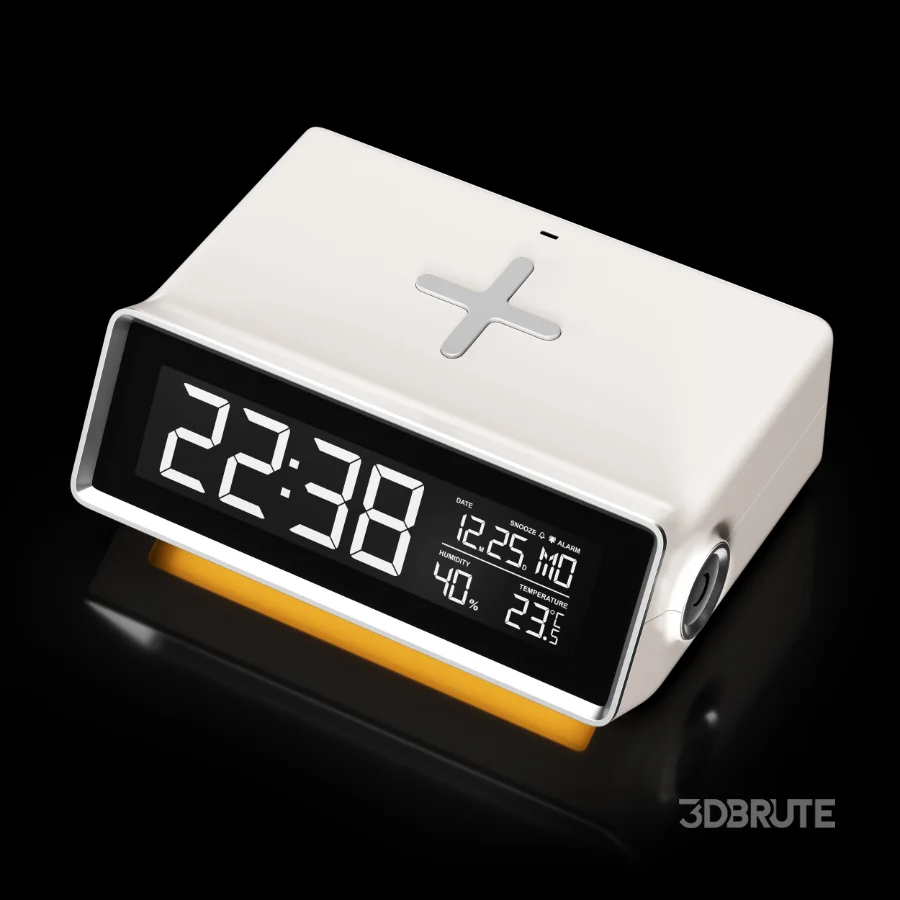 MOOAS Smart Wireless Charging Nightlight Clock Image 4