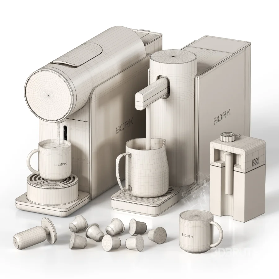 BORK Espresso Mini Machine & Milk Frother Image 6