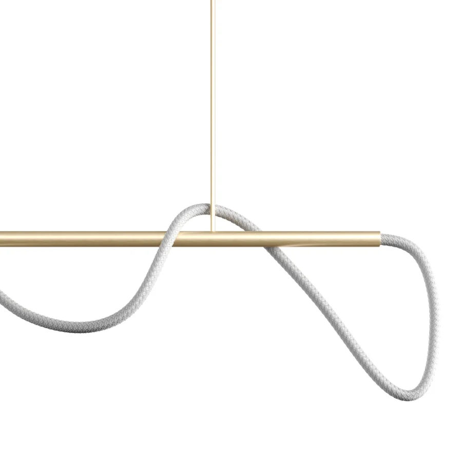 Festif Linear Pendant Lamp by Dbianco vol 5 Image 5