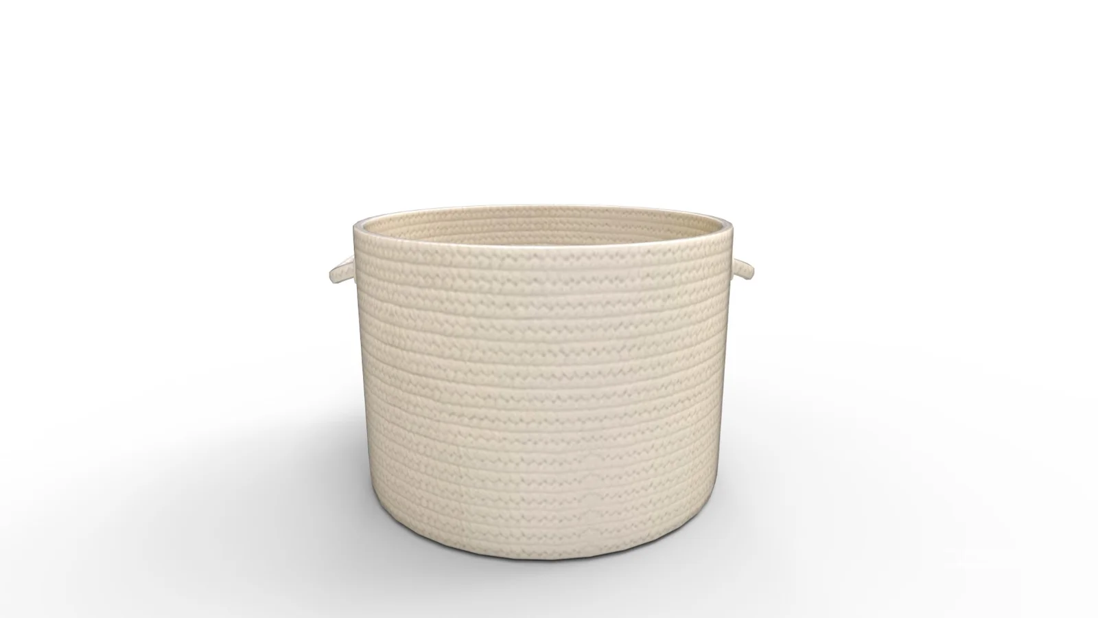 Braided Fabric Basket Image 4